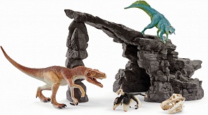 Игровой набор - Пещера динозавров (Schleich, 41461k)